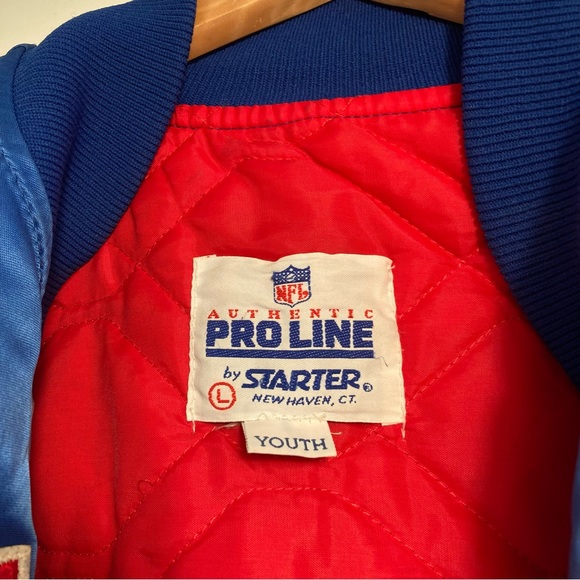 Vintage Starter Giants bomber jacket nfl Kid - Picture 3 of 5